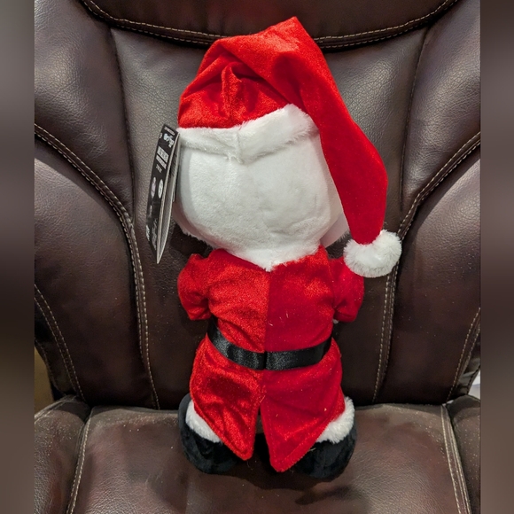 Nightmare Before Christmas 13" Animated Musical Jack Skellington Dancing Santa - Picture 2 of 4